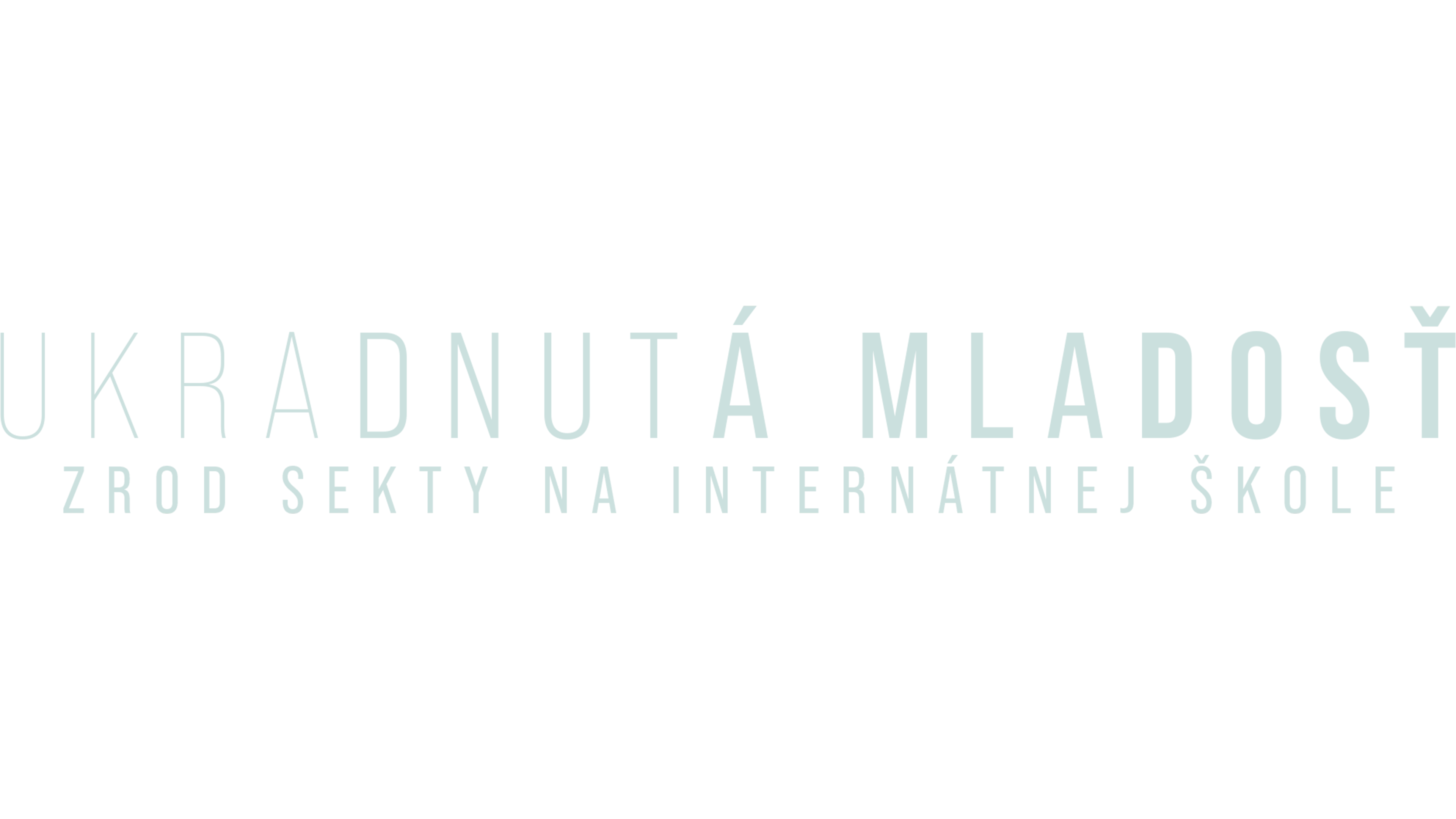 Ukradnutá mladosť: Zrod sekty na internátnej škole