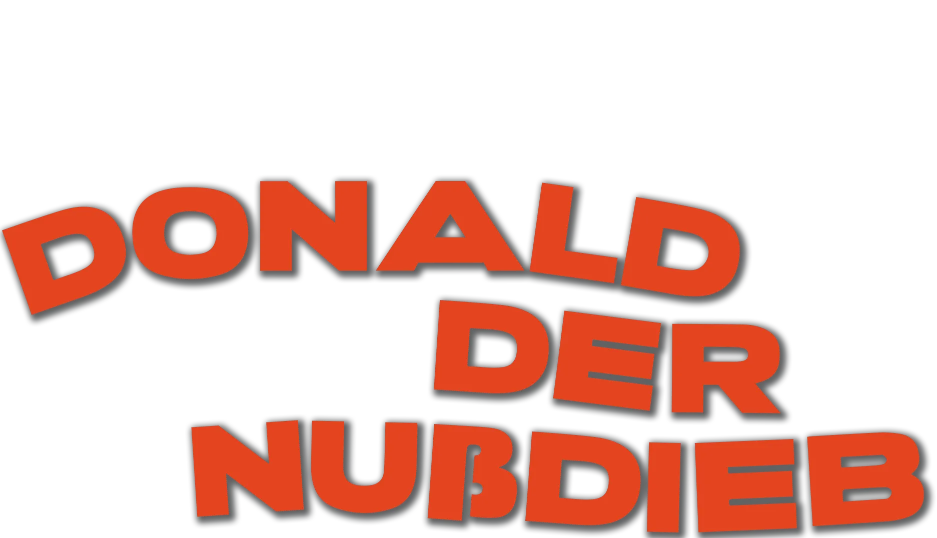 Donald, der Nußdieb
