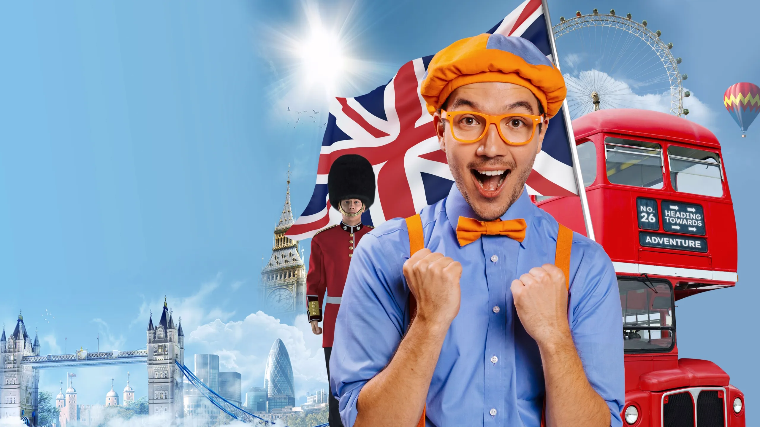 Blippi's London Bus Adventure