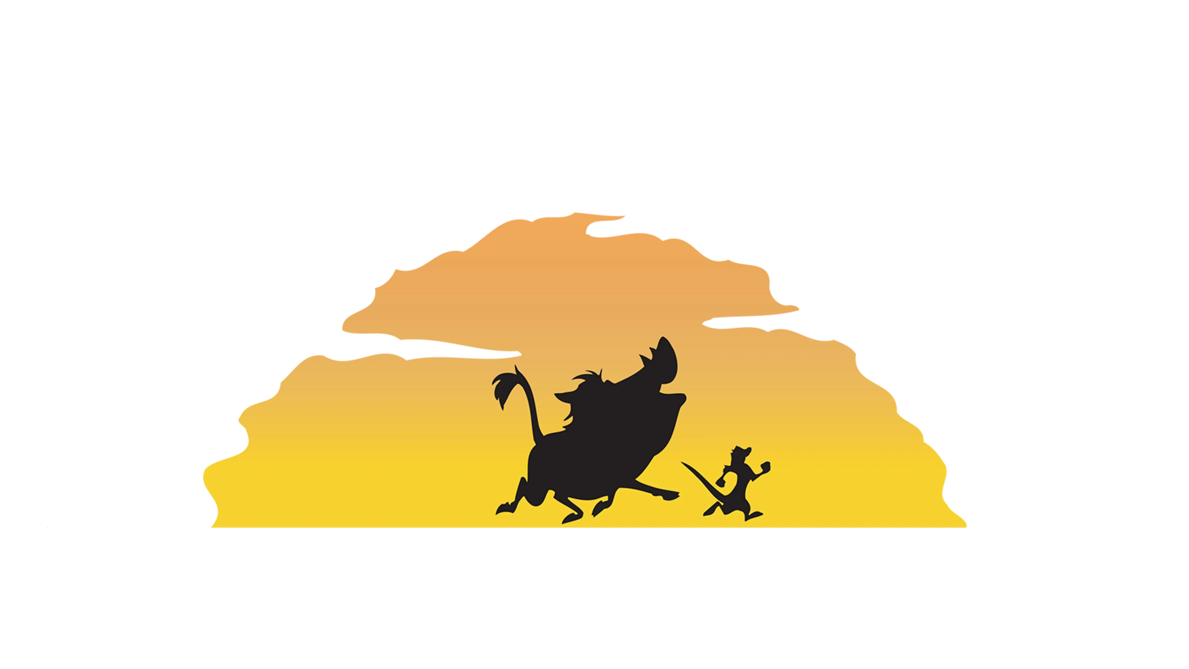 ライオン・キングのティモンとプンバァ