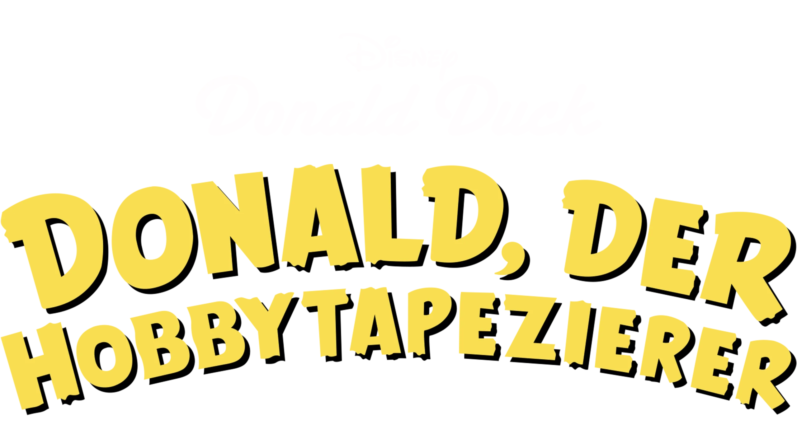 Donald, der Hobbytapezierer
