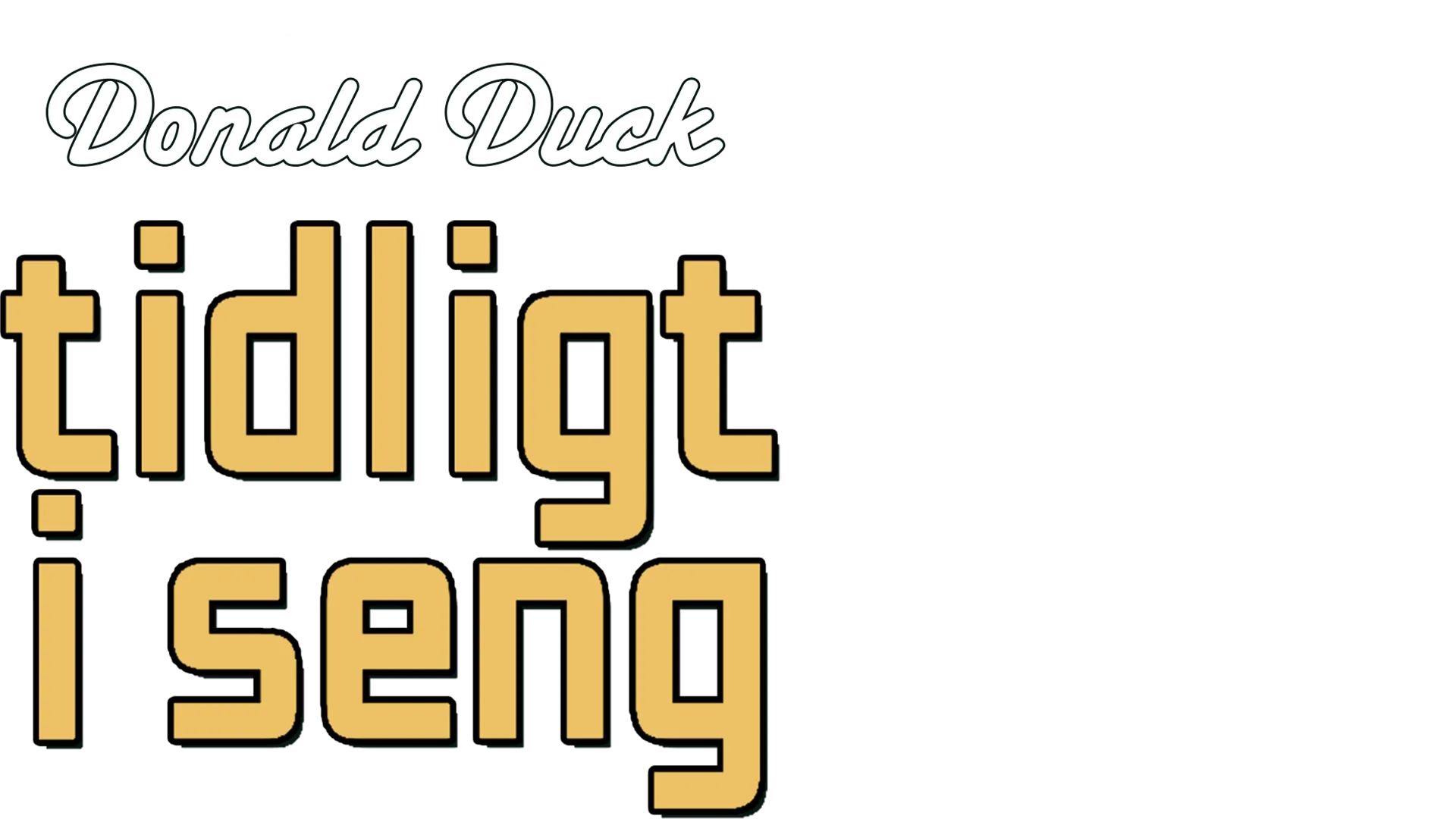 Tidligt i seng