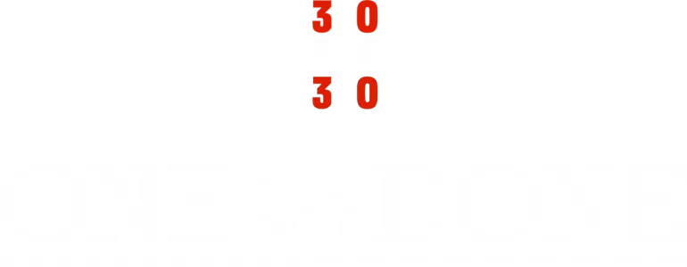 One and Not Done