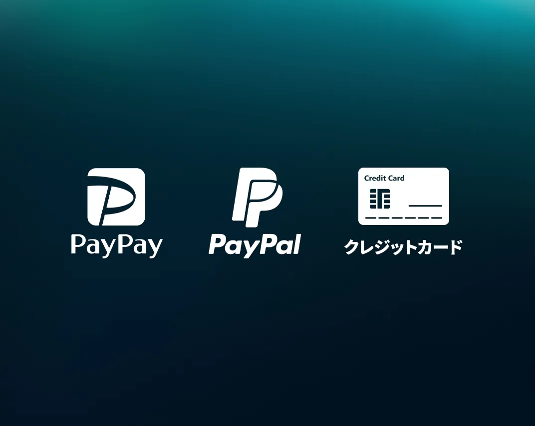 Image - Sidealign - 'Various Payment Methods' - JP ONLY
