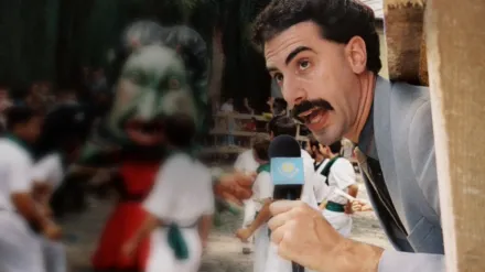 Borat: El Segundo mejor reportero del glorioso país Kazajistán viaja a América