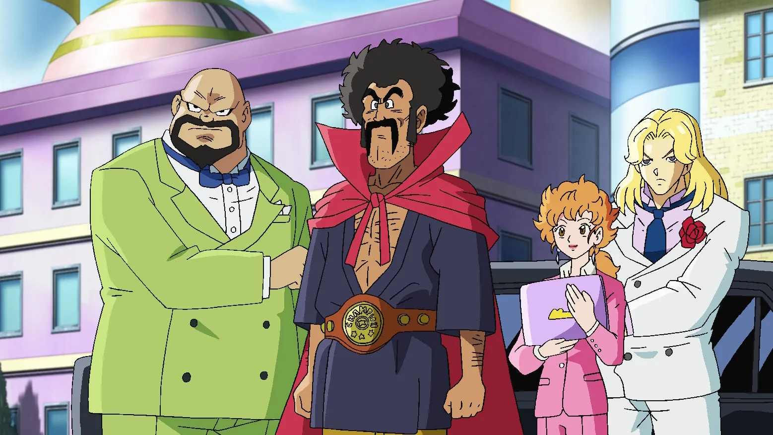 thumbnail - S1:E15 (Dub) Valiant Mr. Satan, Work a Miracle! A Challenge from Outer Space!