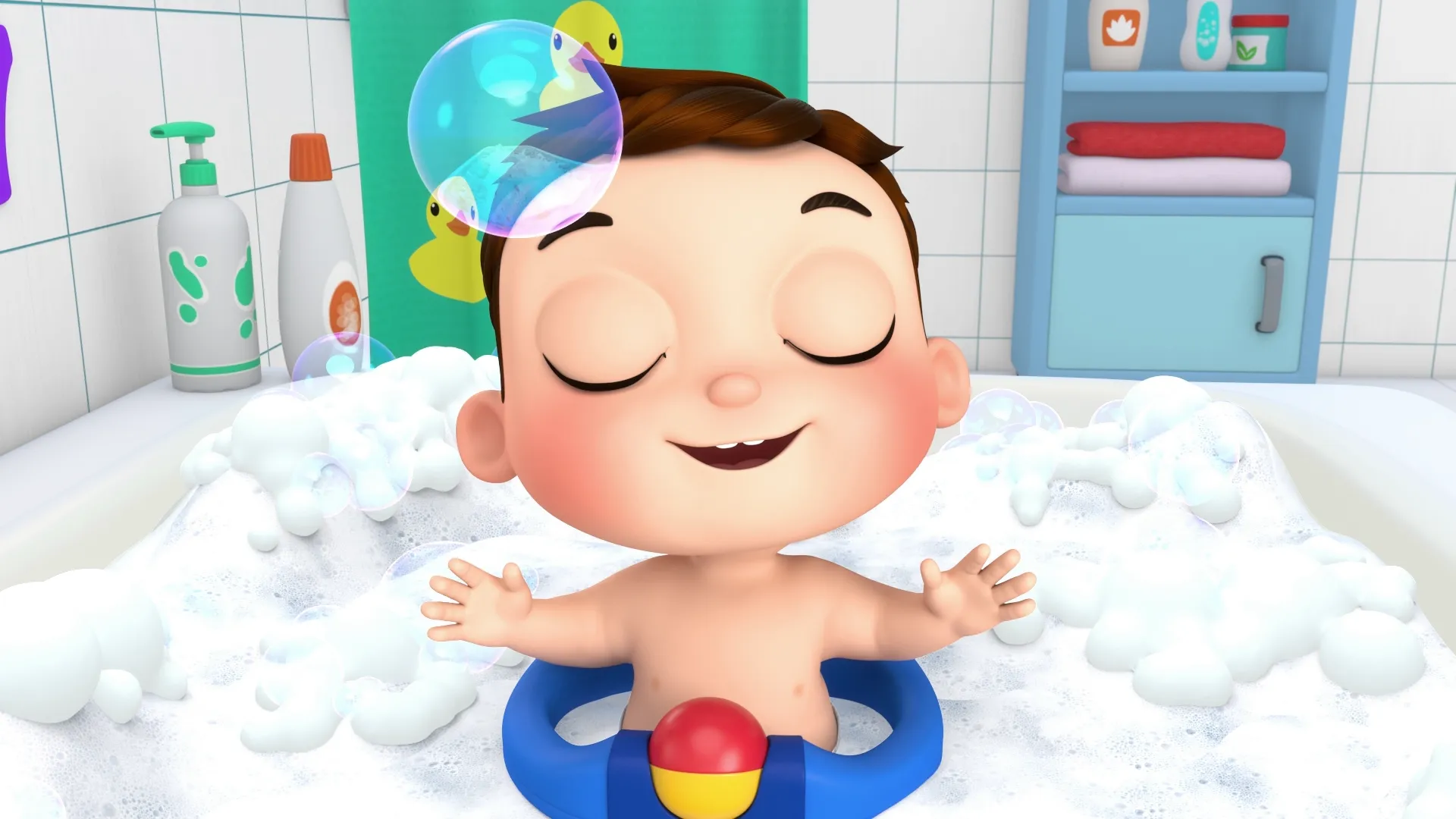 thumbnail - T1:E1 El primer baño de Bebé Max