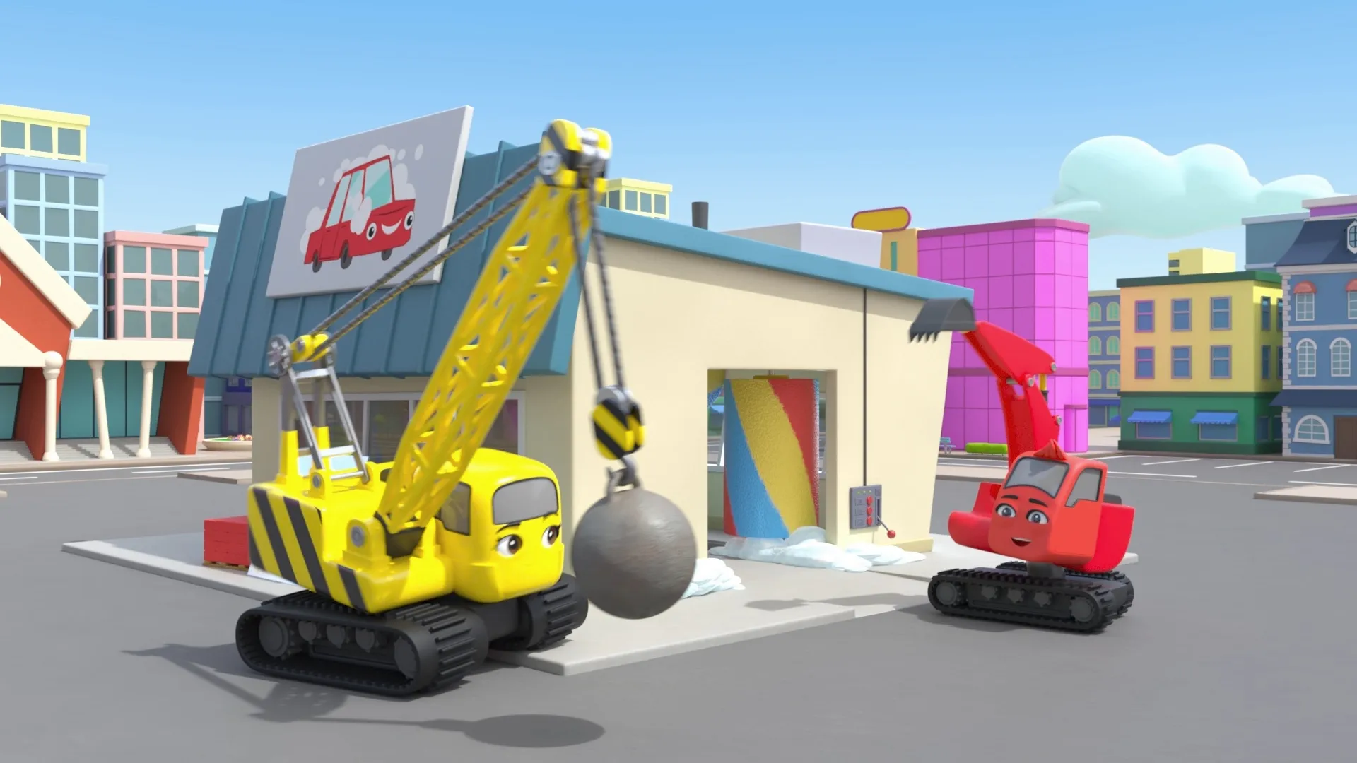 thumbnail - S1:E10 Let's Build a Car Wash - The Paint Problem!
