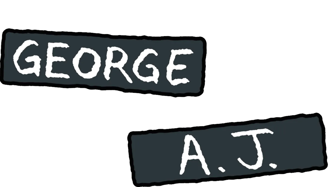 George og A.J.