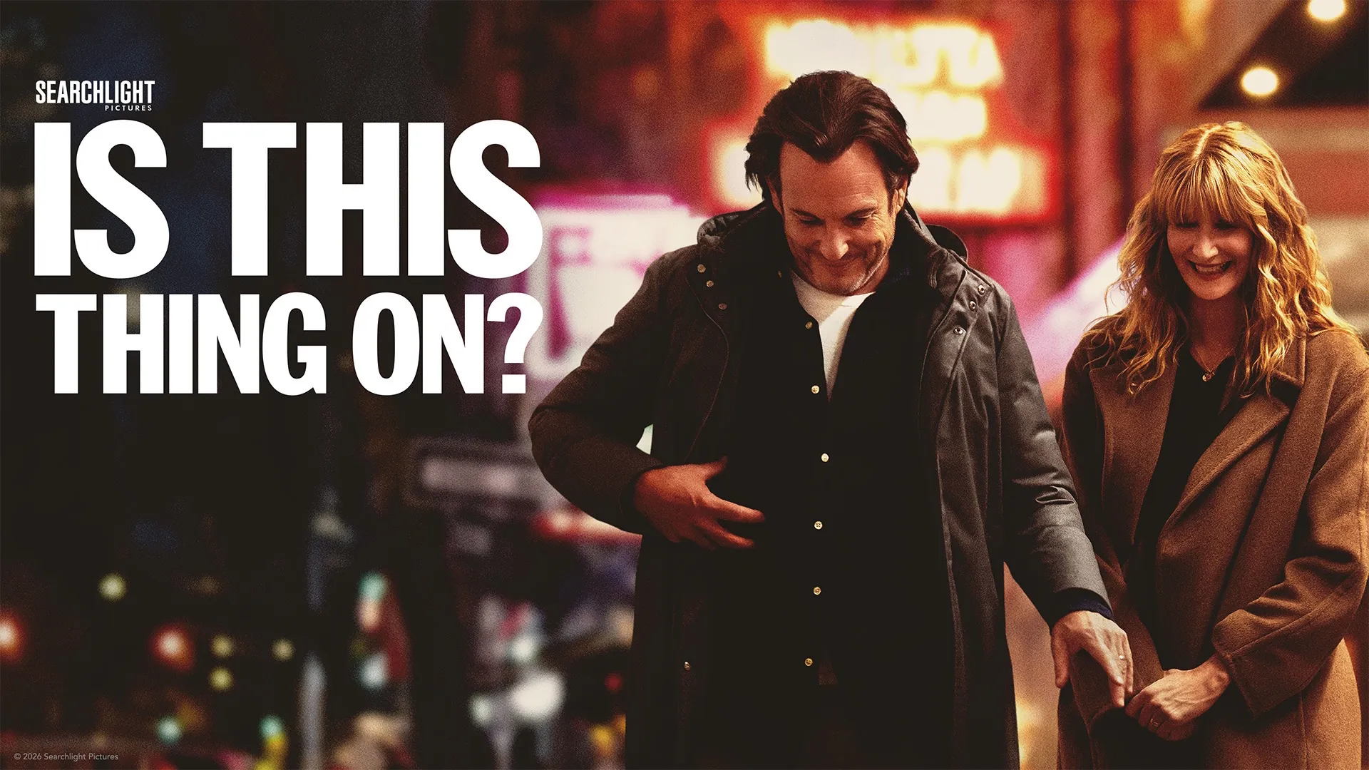 An image showing Will Arnett and Laura Dern in the movie Is This Thing On?