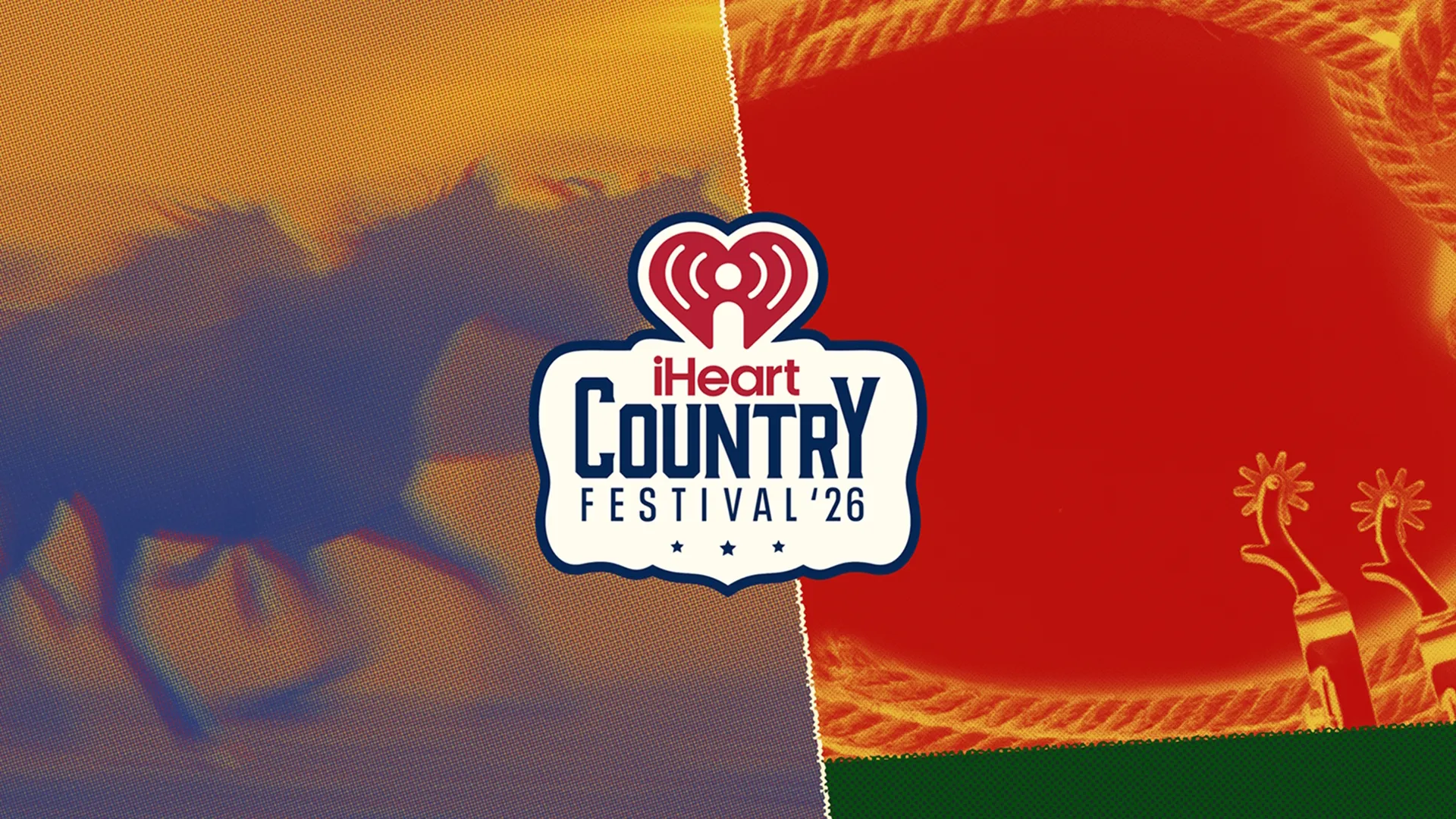 Promotional art for the iHeartCountry Festival.