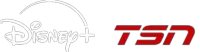 Disney+ and TSN logos