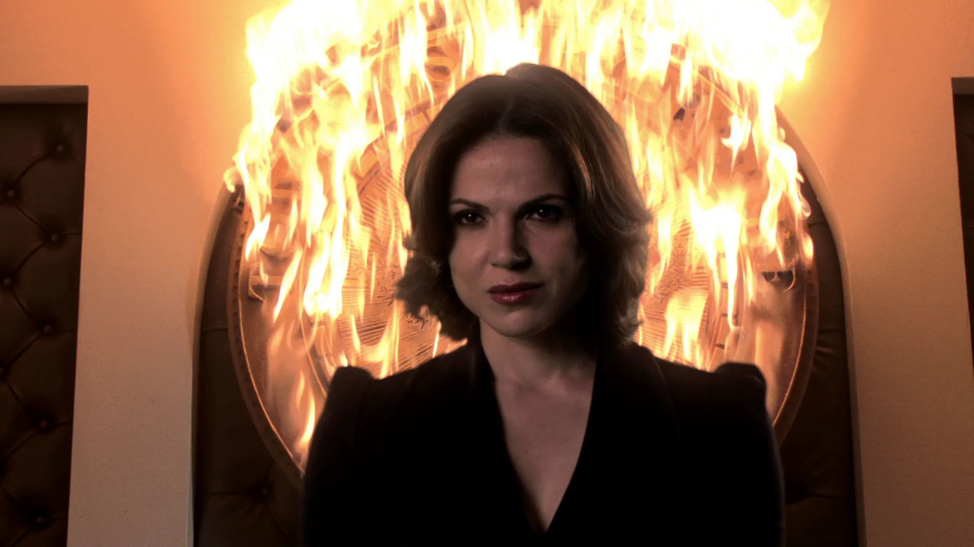 Regina Mills (Lana Parrilla) also known as the Evil Queen, from the television series Once Upon a Time