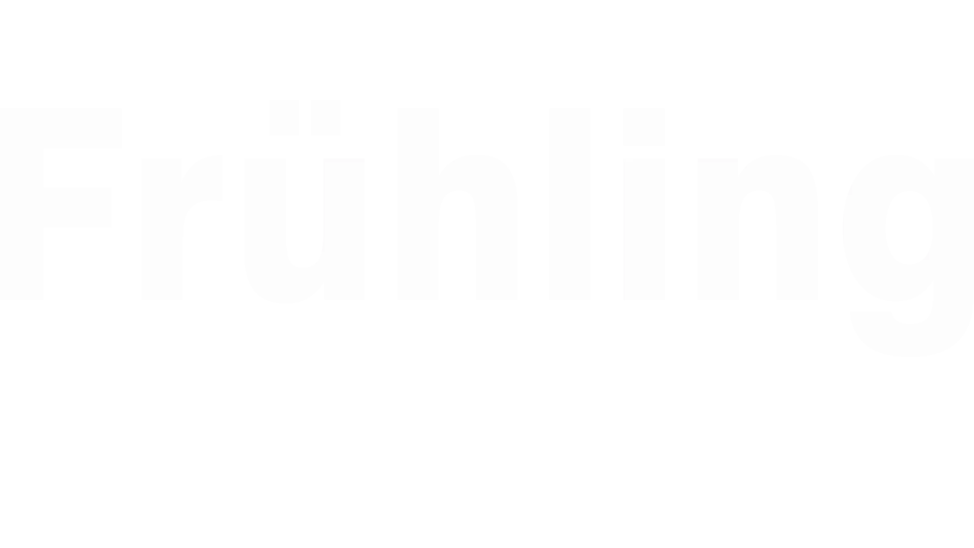 Frühling - Die Mutter, die es nie gab