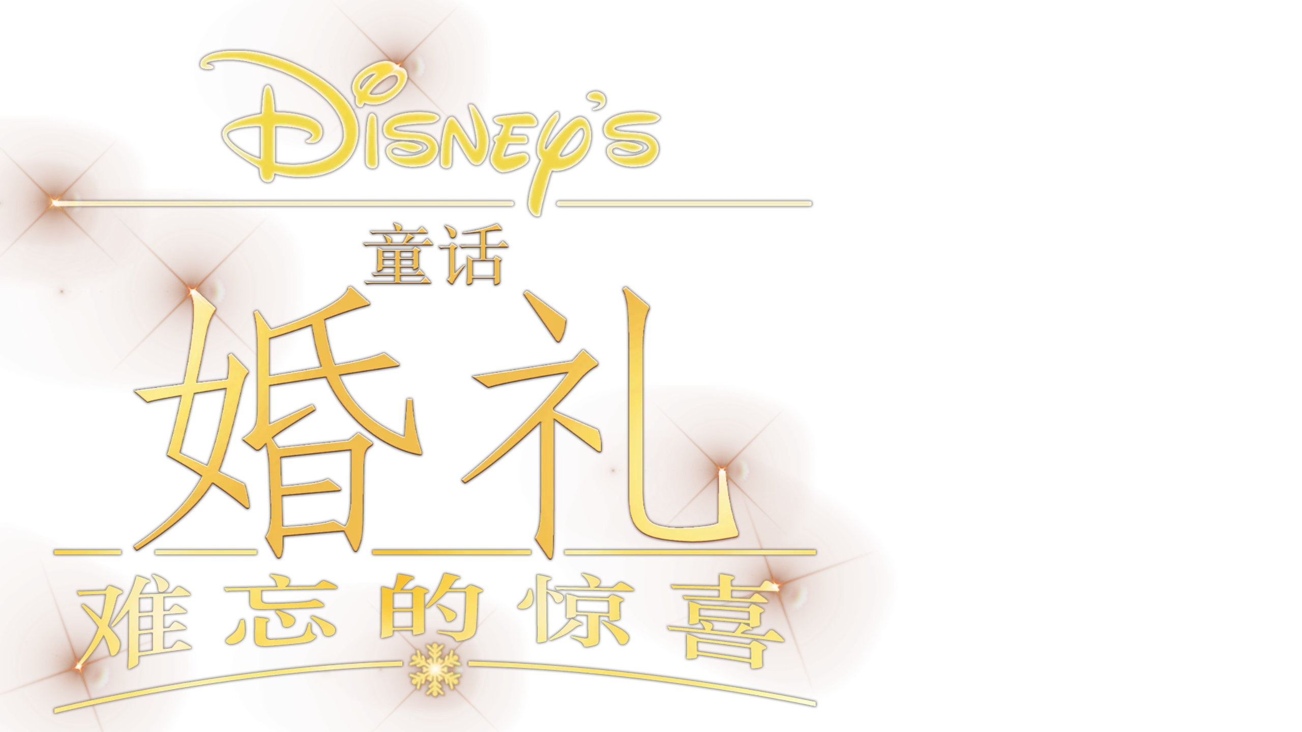 迪士尼童话婚礼 : 难忘的惊喜