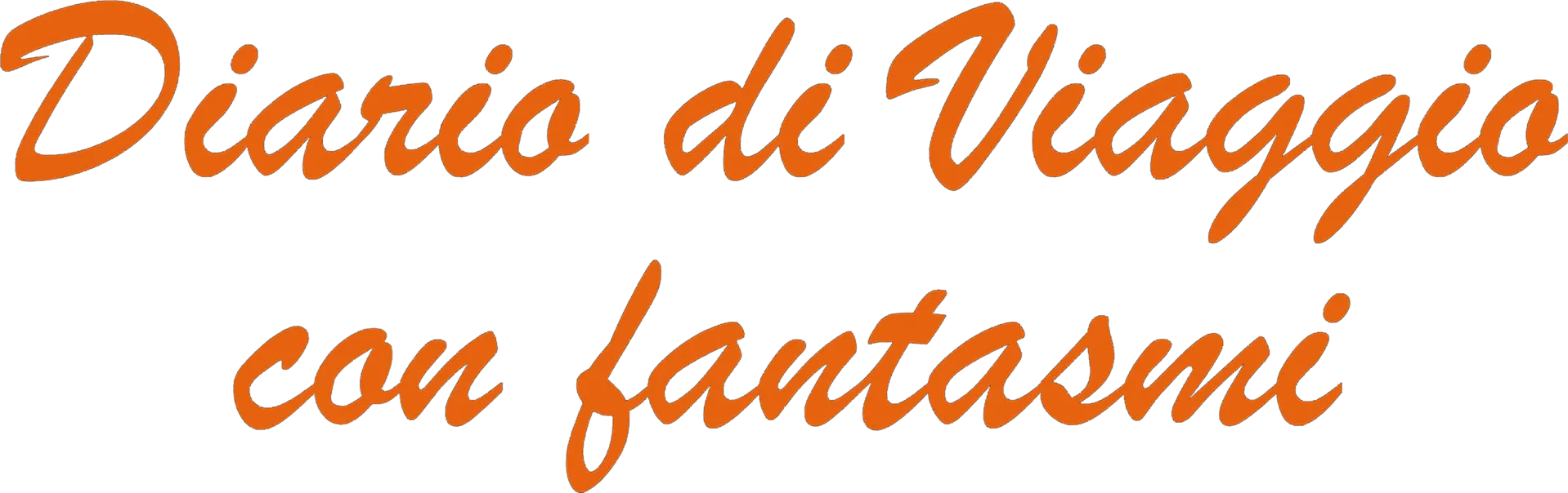 Diario Di Viaggio Con Fantasmi