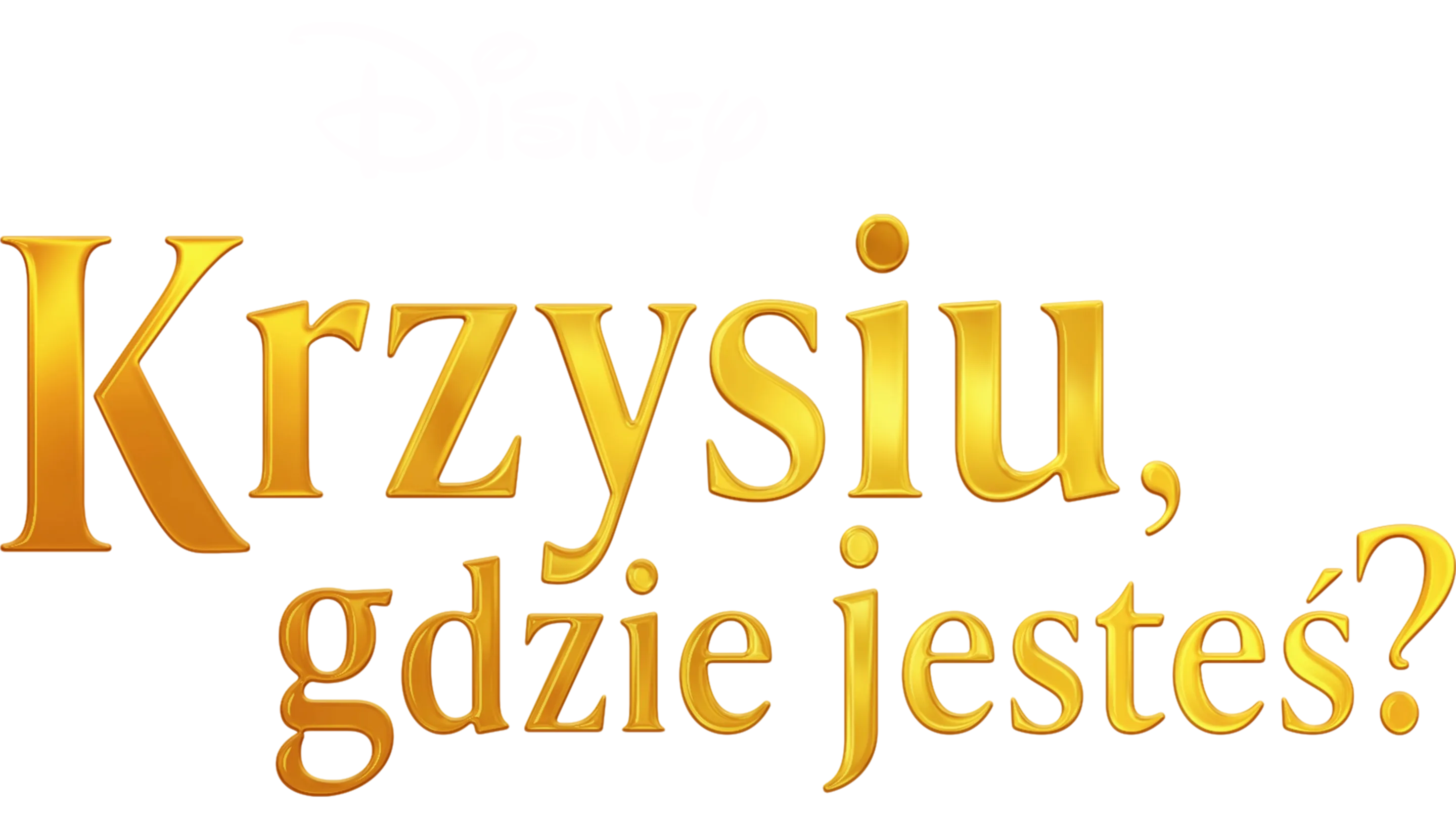 Krzysiu, gdzie jesteś?