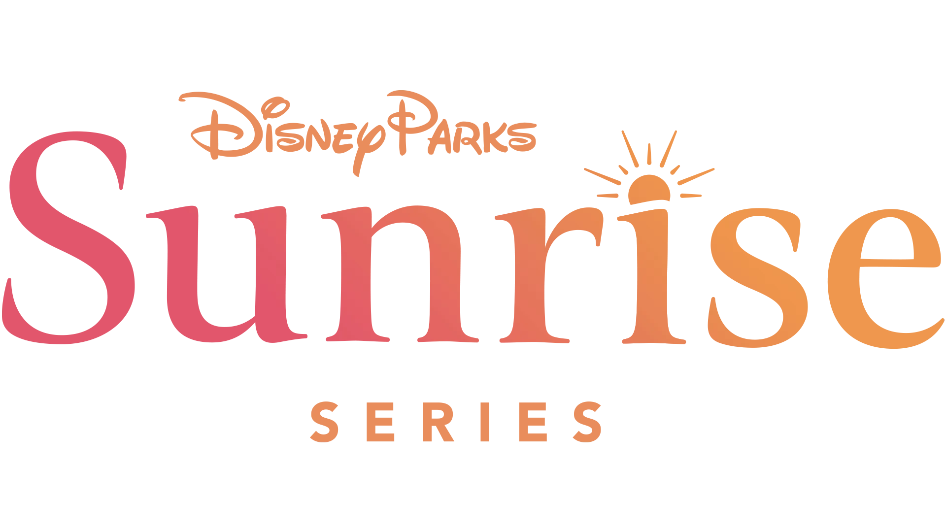 Disney Parks Sunrise Series