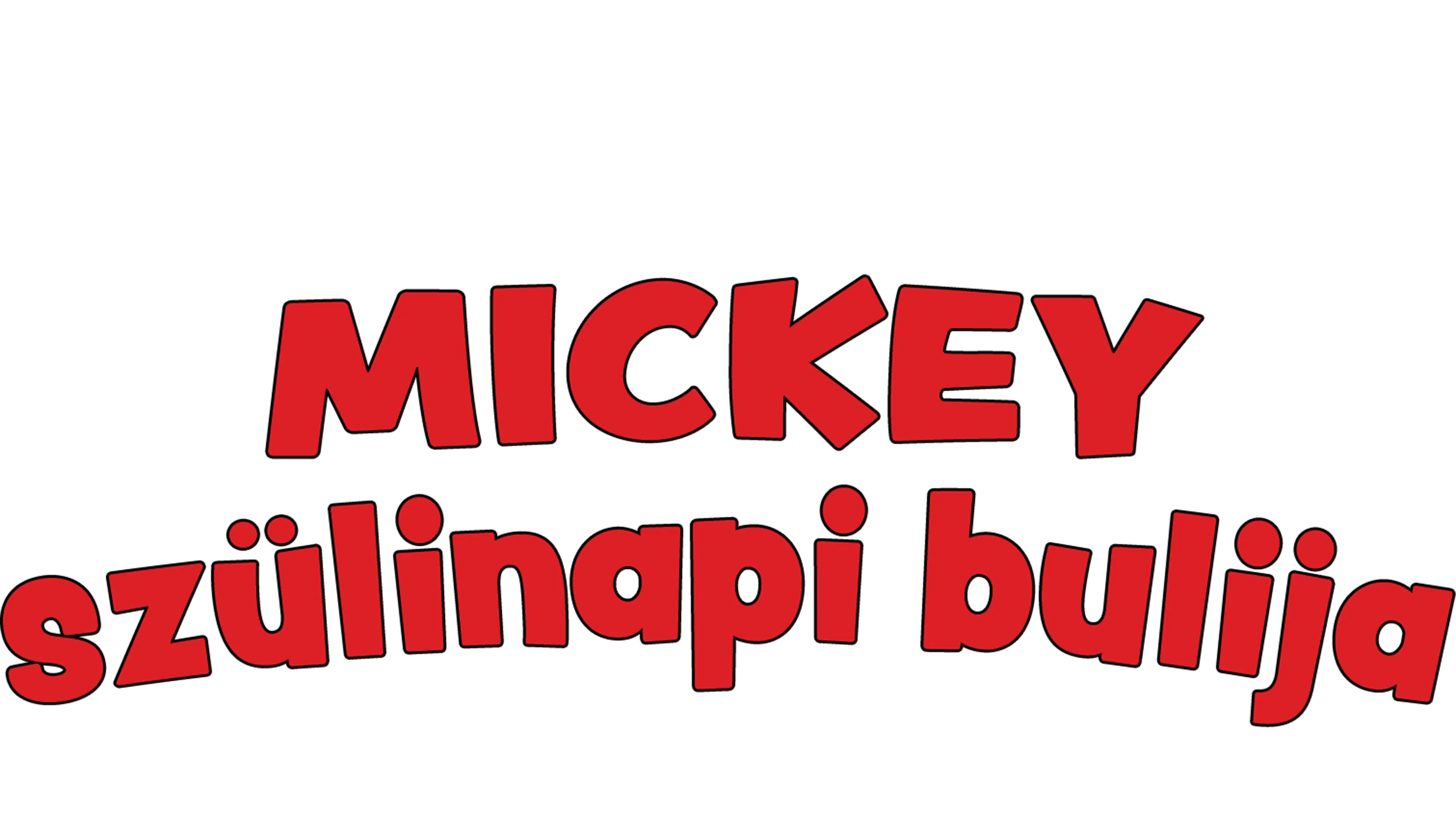 Mickey szülinapi bulija