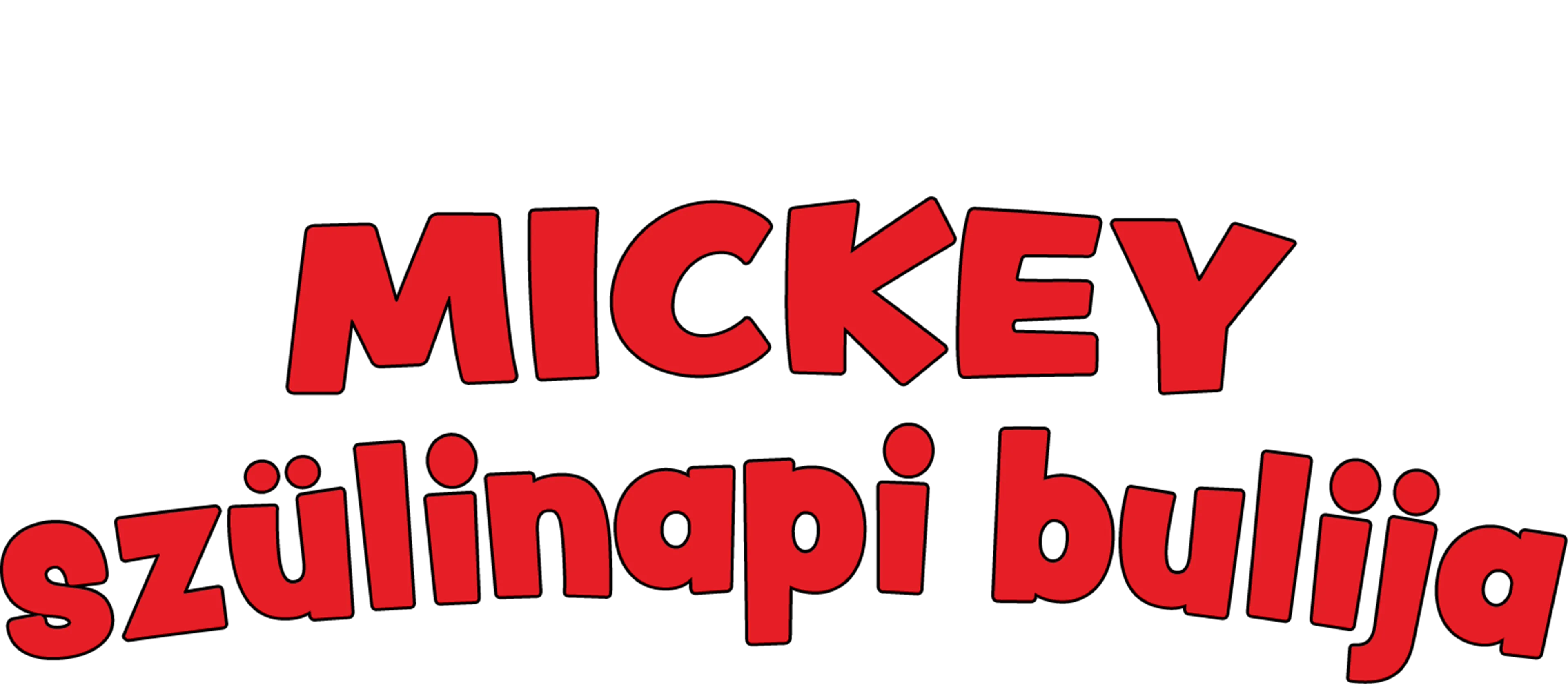 Mickey szülinapi bulija