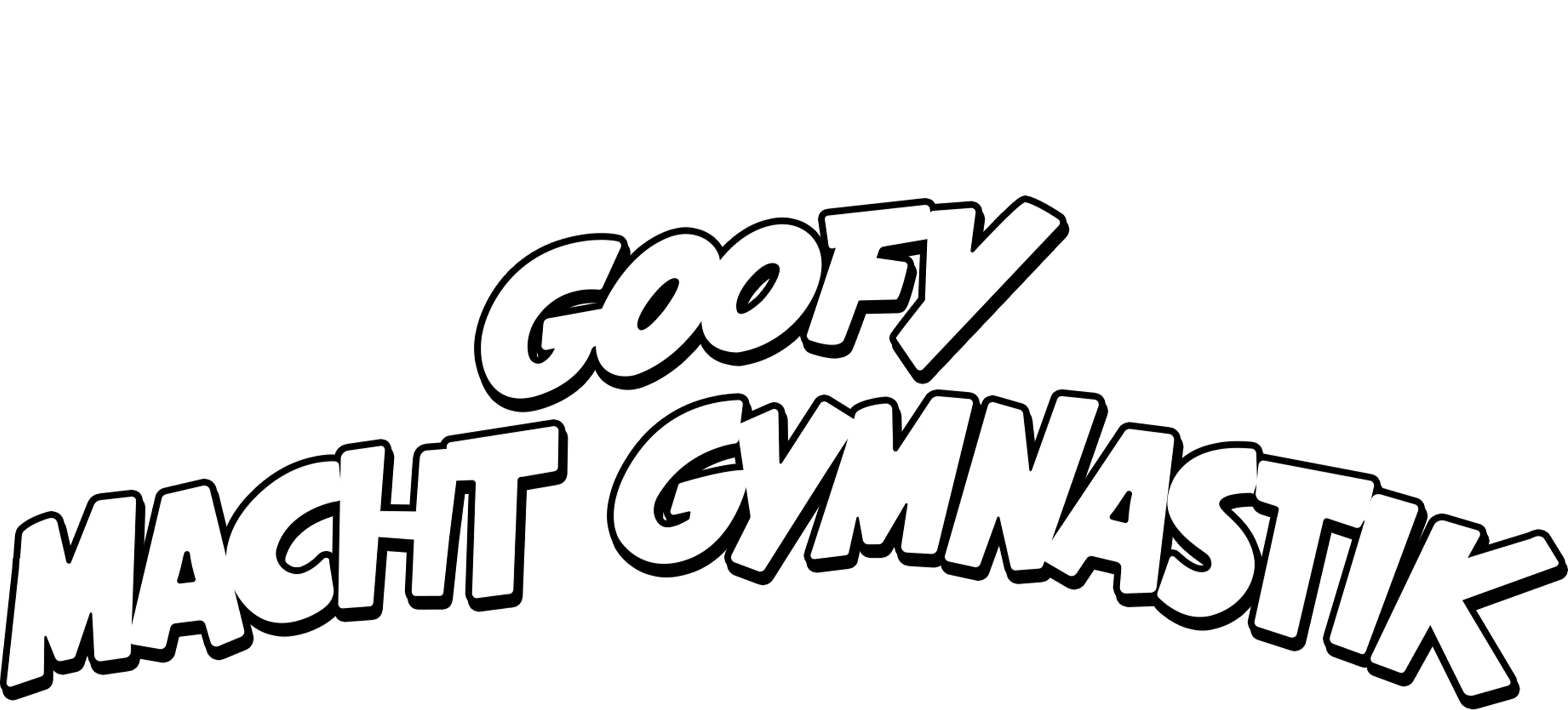 Goofy macht Gymnastik