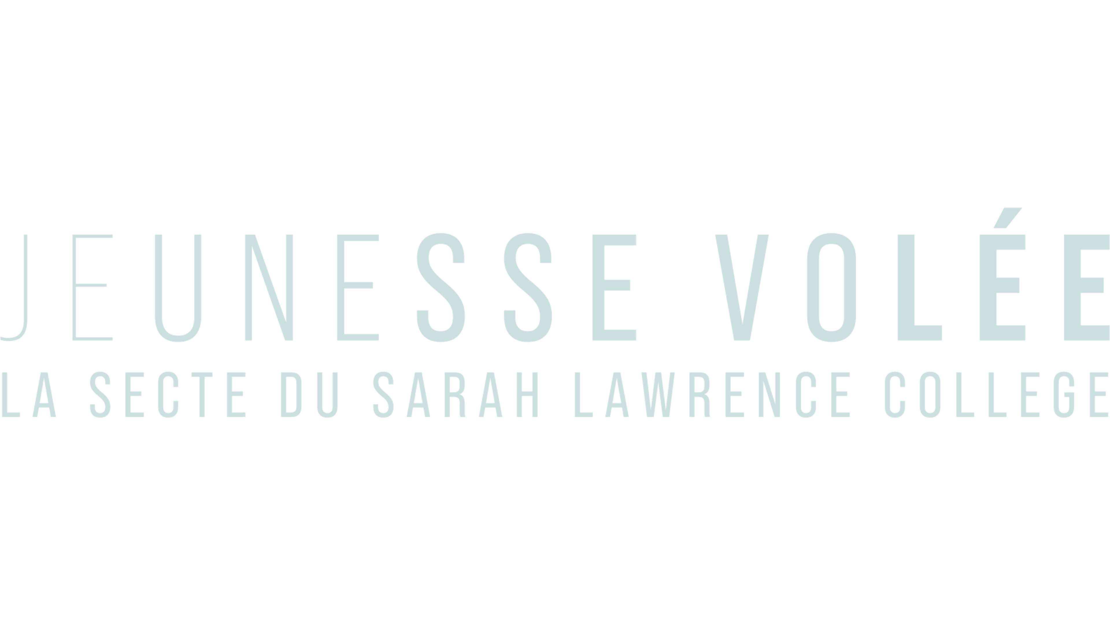 Jeunesse volée : la secte du Sarah Lawrence College
