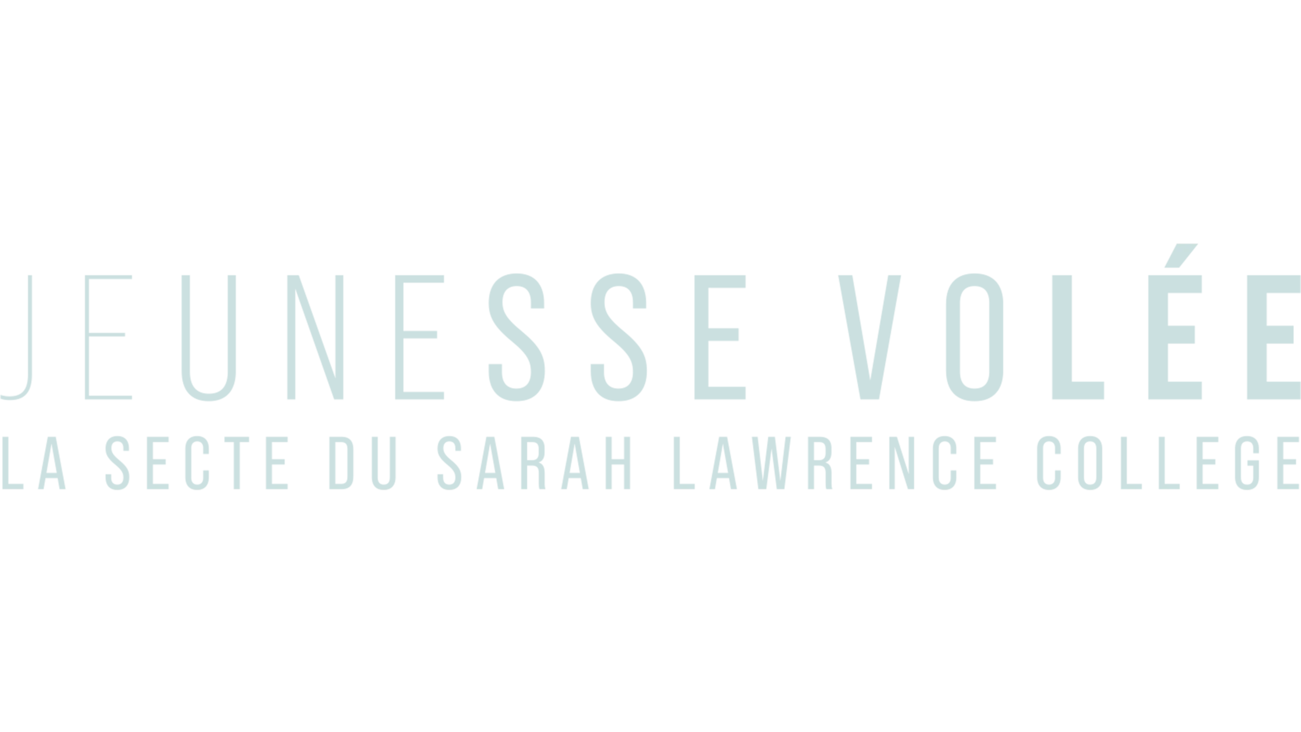 Jeunesse volée : la secte du Sarah Lawrence College
