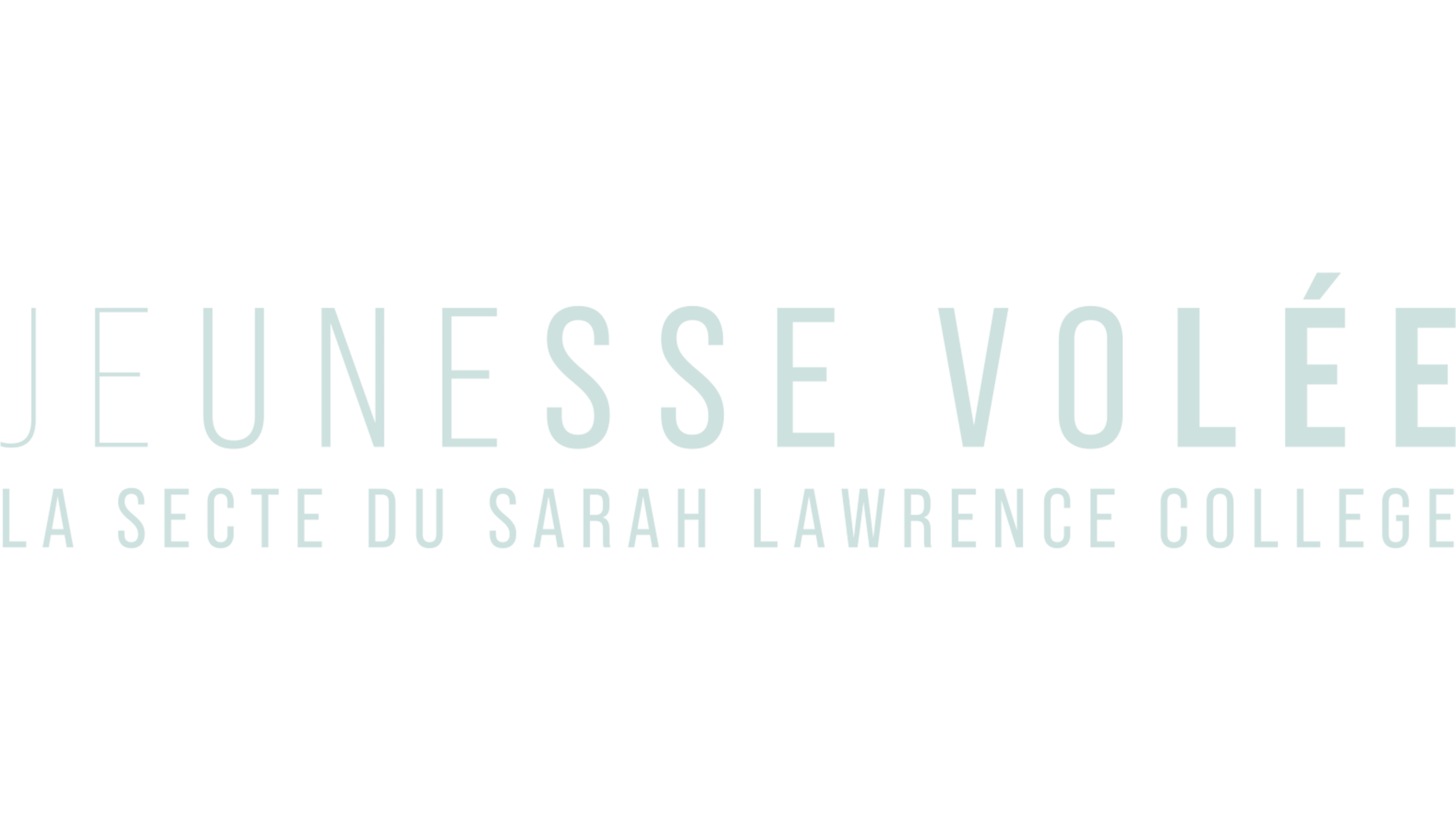 Jeunesse volée : la secte du Sarah Lawrence College