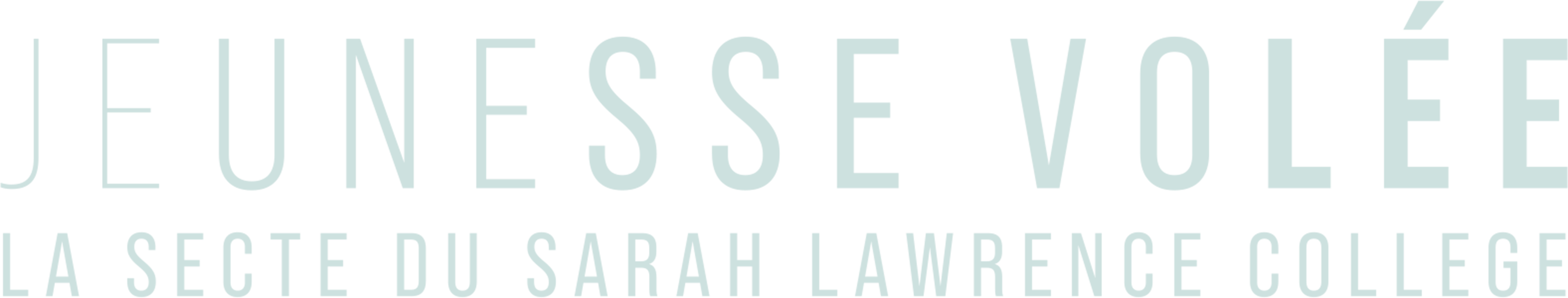 Jeunesse volée : la secte du Sarah Lawrence College
