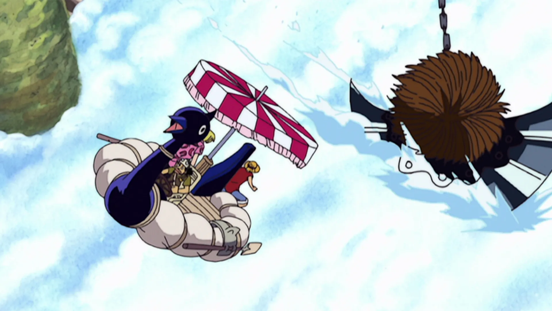 thumbnail - S6:E16 Sky Island: Skypiea Episode 159: Go, Karasumaru! To the Sacrificial Altar