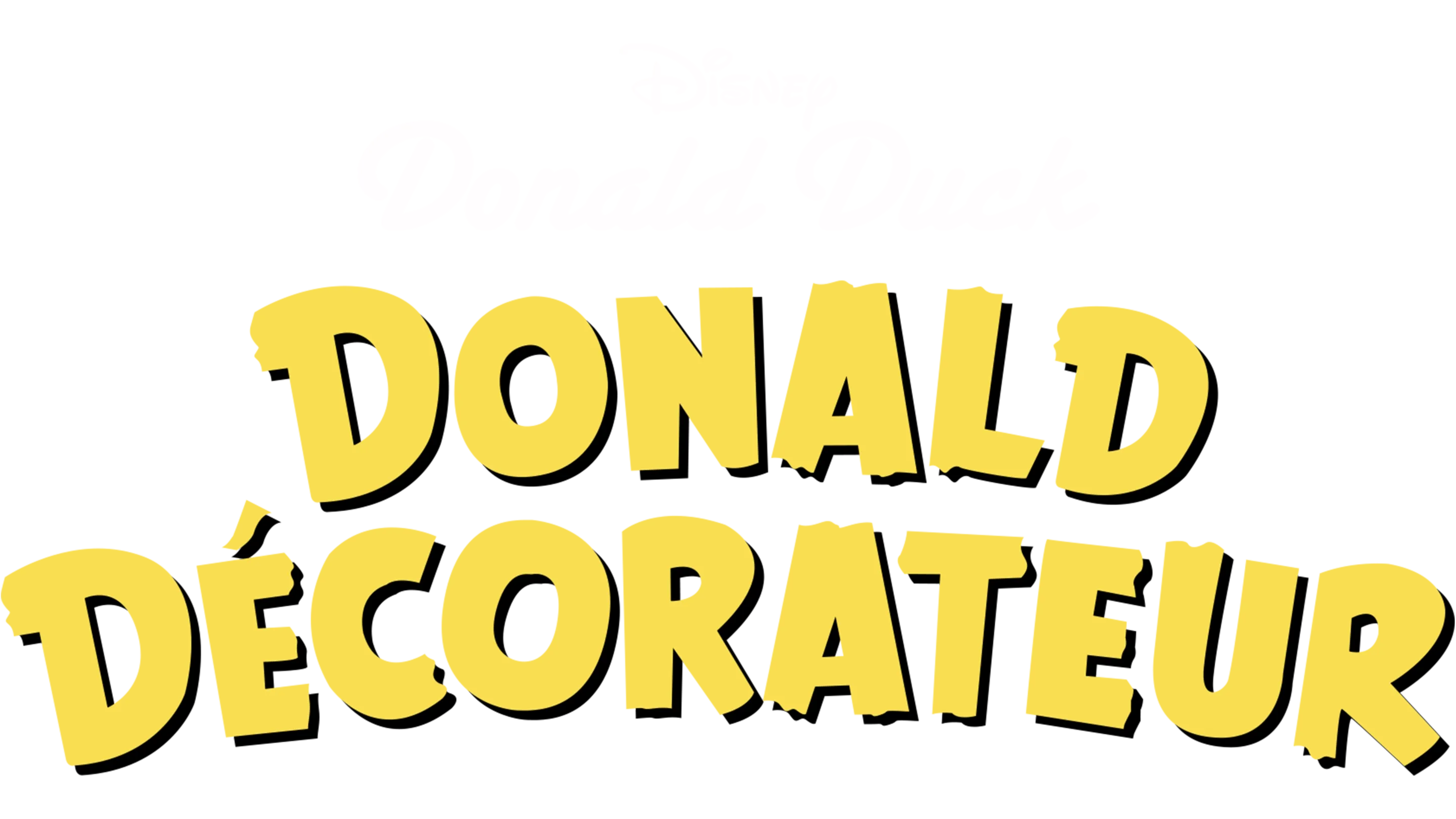 Donald décorateur