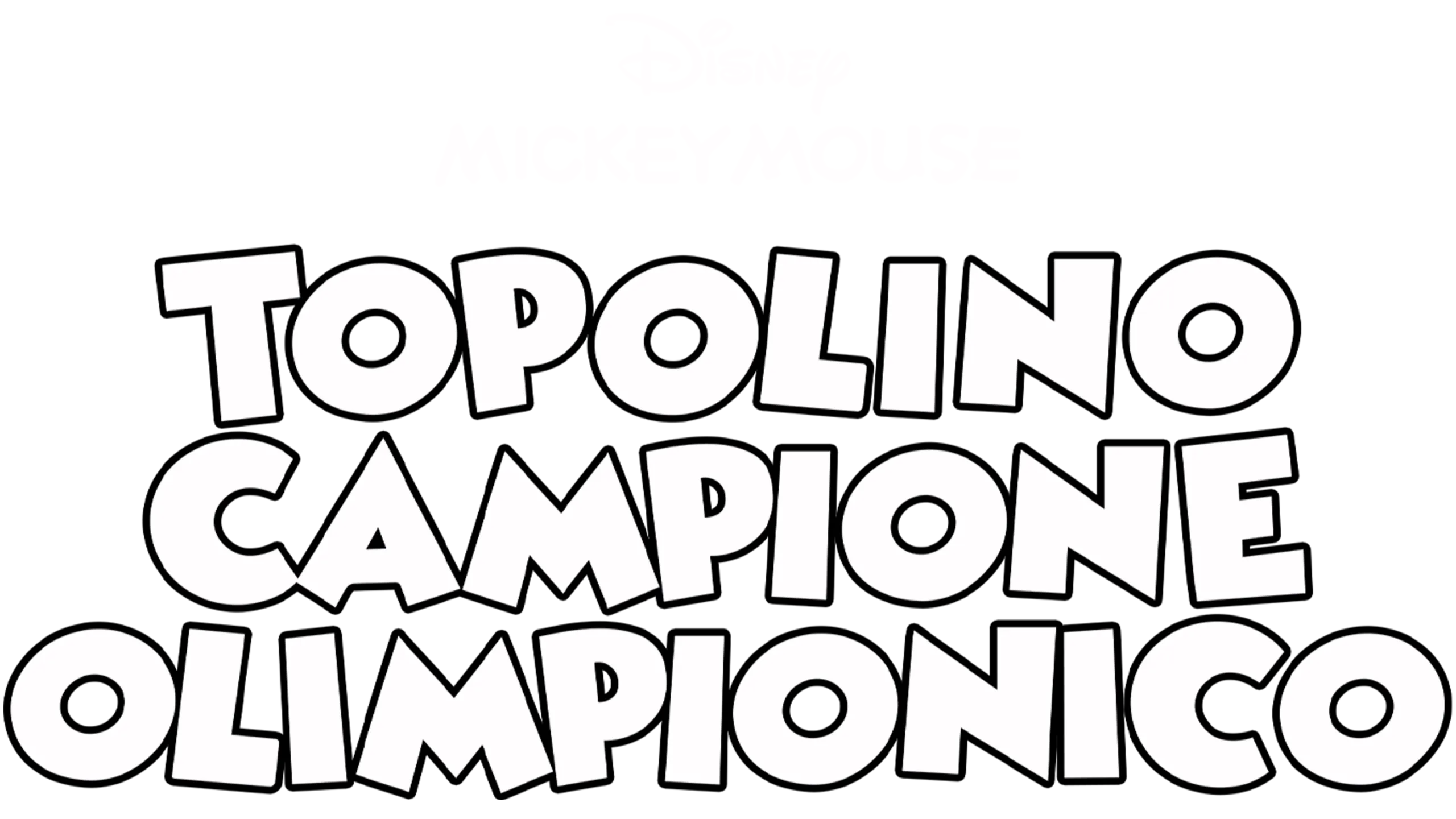Topolino campione olimpionico