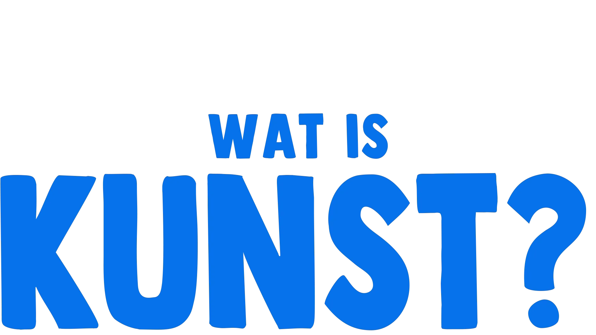 Vorkie stelt een vraag: Wat is kunst?
