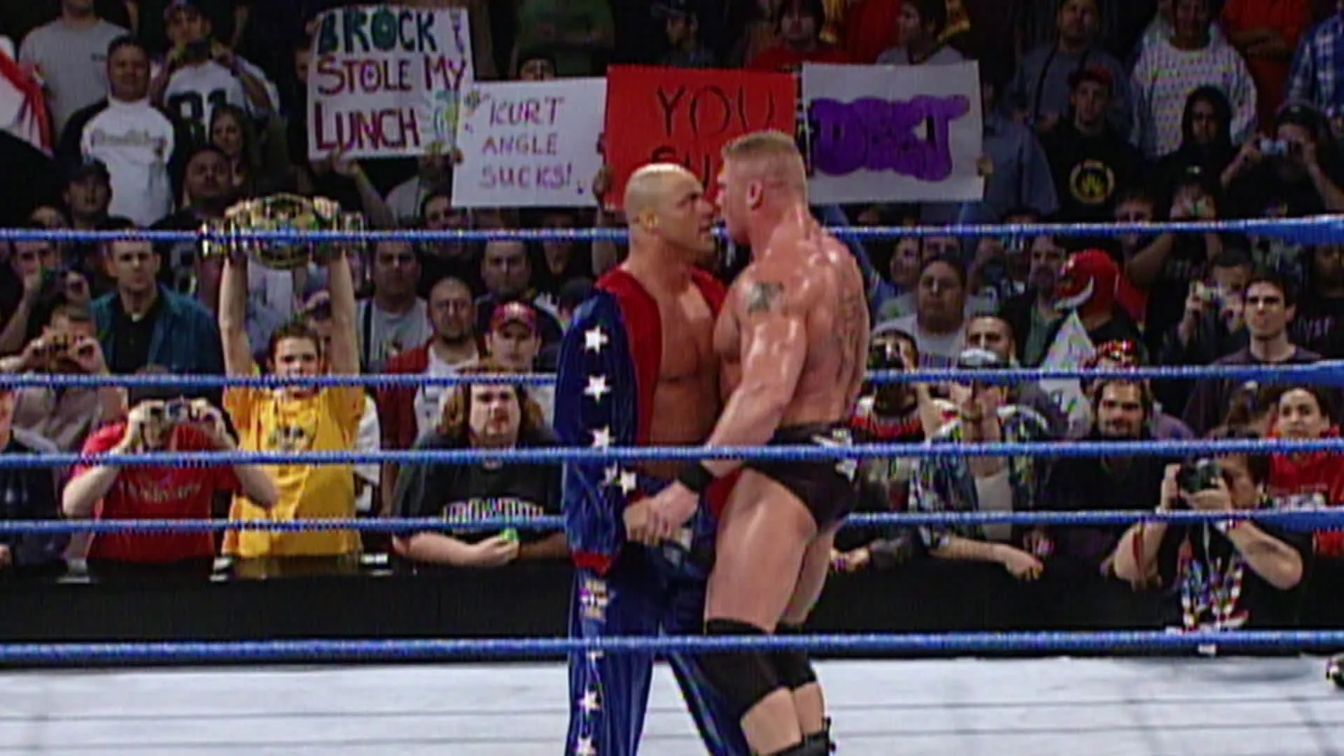 thumbnail - S1:E4 Brock Lesnar vs. Kurt Angle