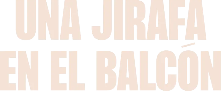 Una jirafa en el balcón