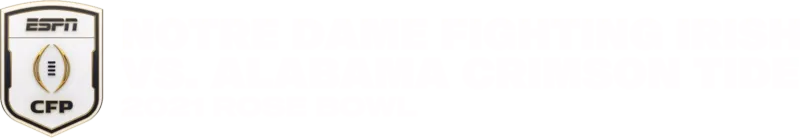 2021 Rose Bowl: Notre Dame vs. Alabama