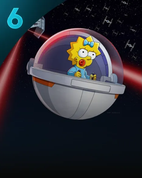 Maggie Simpson in “Rogue Not Quite One”
