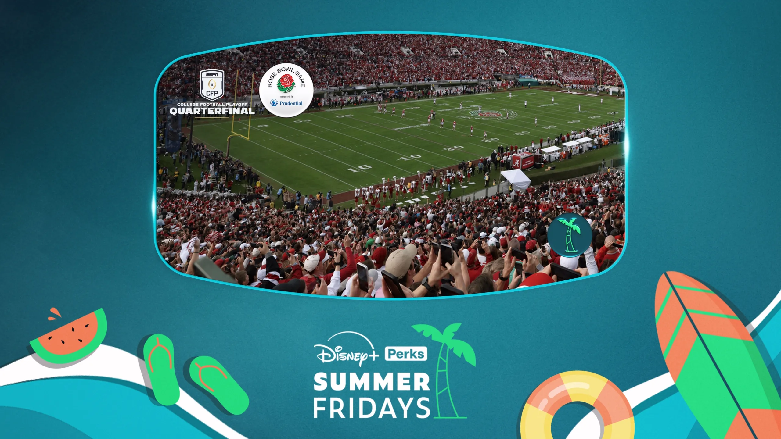 CFP Quarterfinal at the Rose Bowl Game Presented by Prudential
