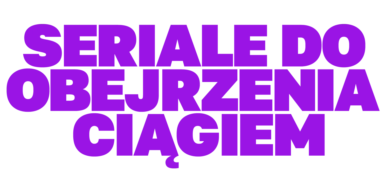 Seriale do obejrzenia ciągiem