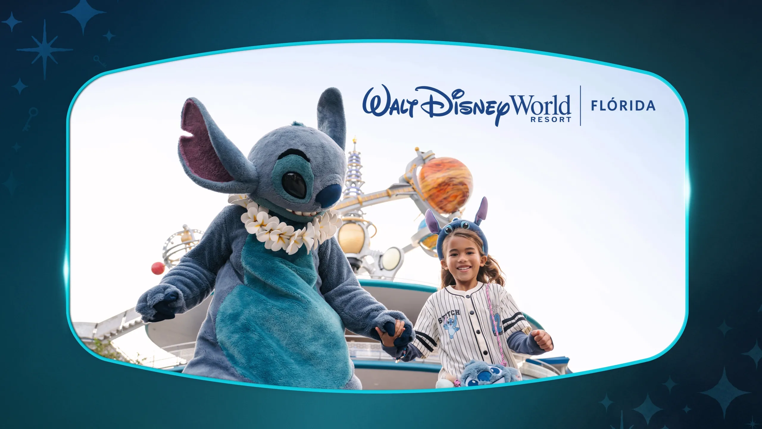 Imagem promocional sobre Parques Disney para Disney+ Benefícios
