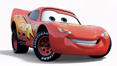 Lightning McQueen from Cars.