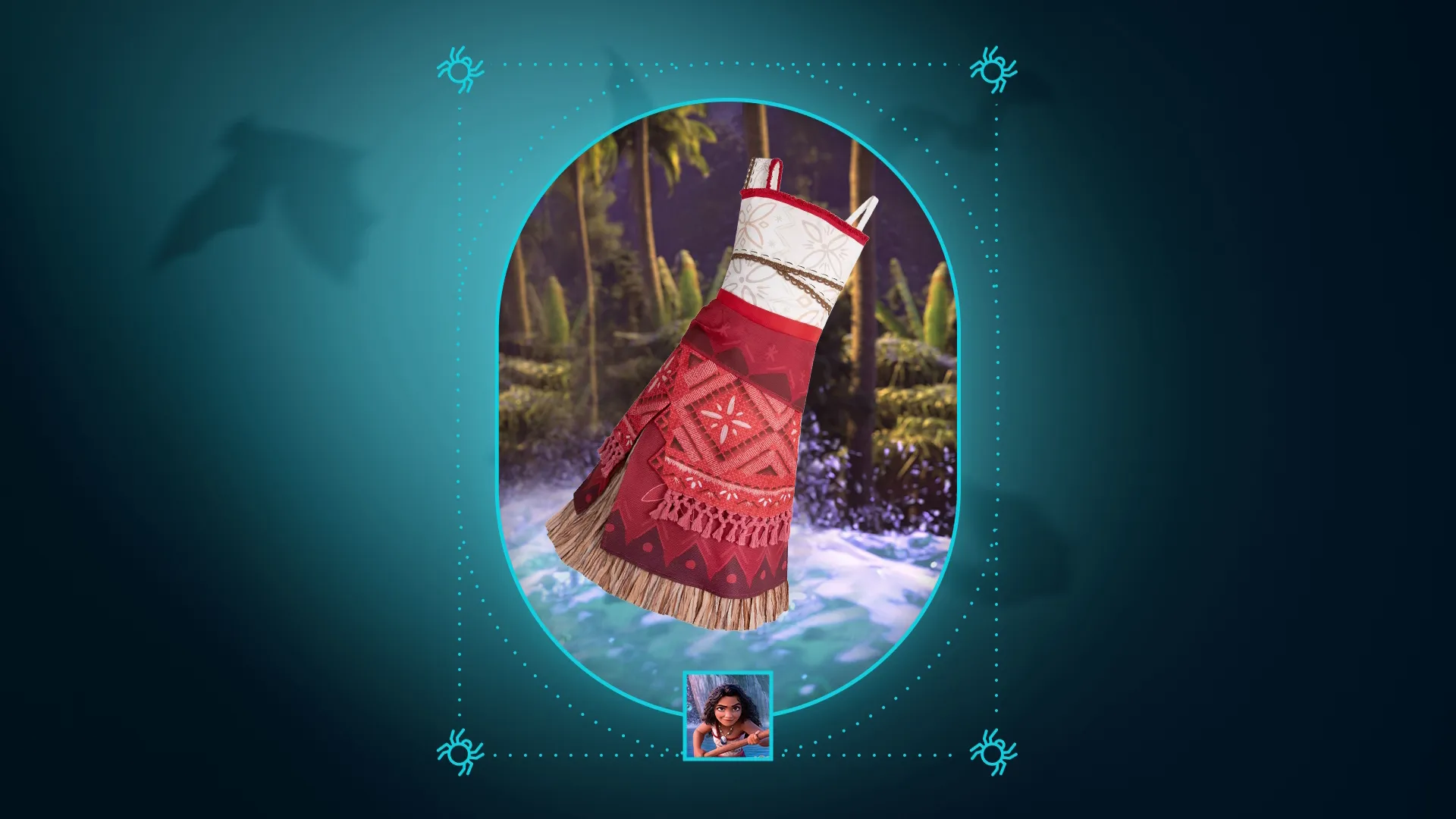 Disney Store Moana Halloween Costume