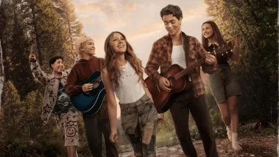 Key art for Disney's musical film Camp Rock 3