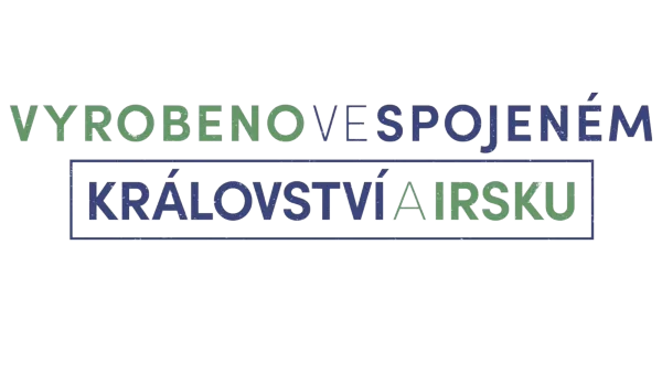 Vyrobeno ve Spojeném království a Irsku