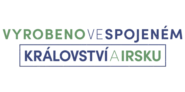 Vyrobeno ve Spojeném království a Irsku
