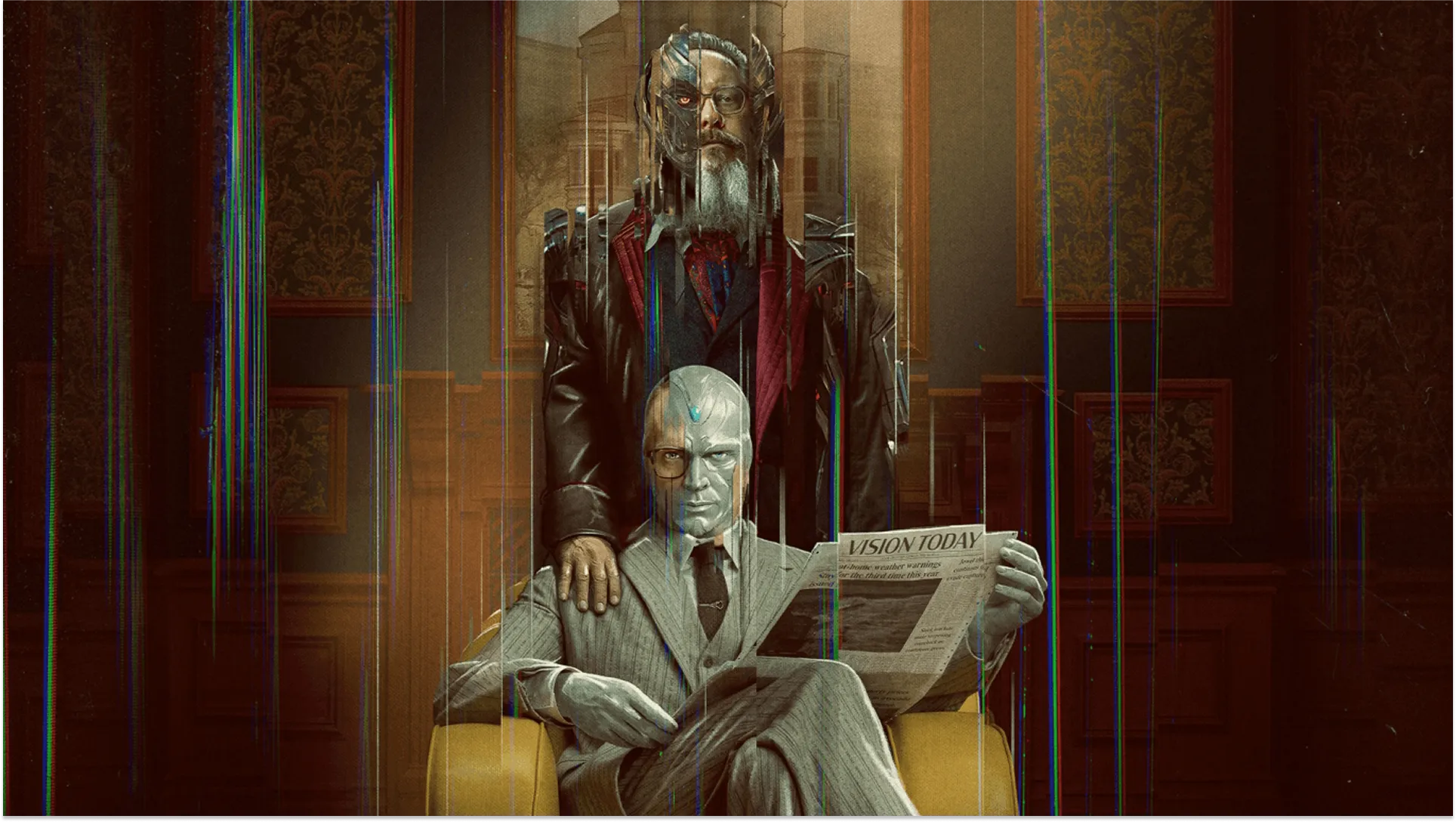 Vision and Ultron from Marvel Television's VisionQuest