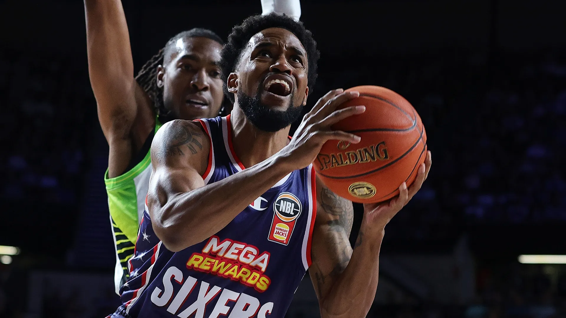 Bryce Cotton, of the Adelaide 36ers during an NBL game