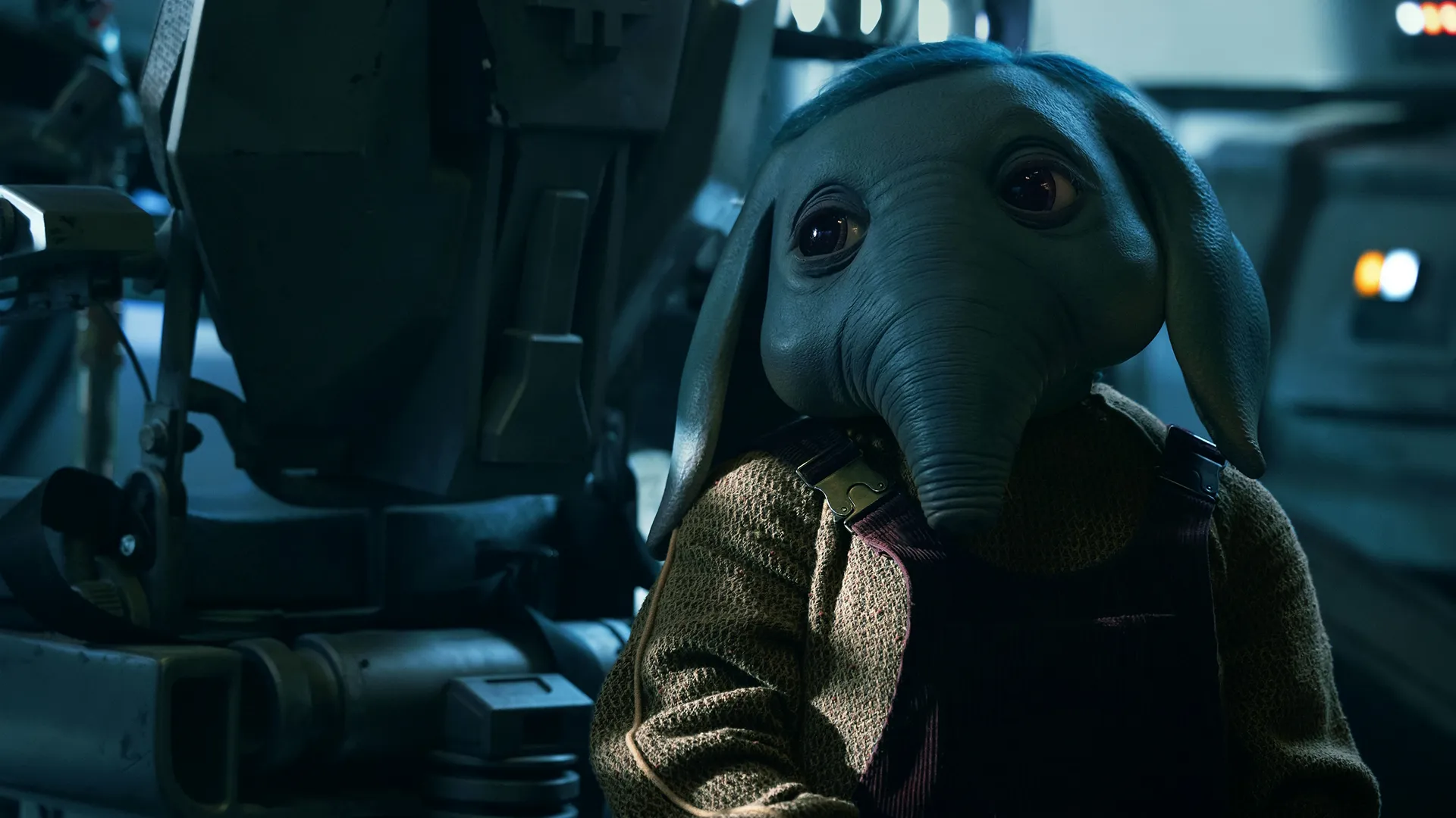 Neal in Star Wars: Skeleton Crew.