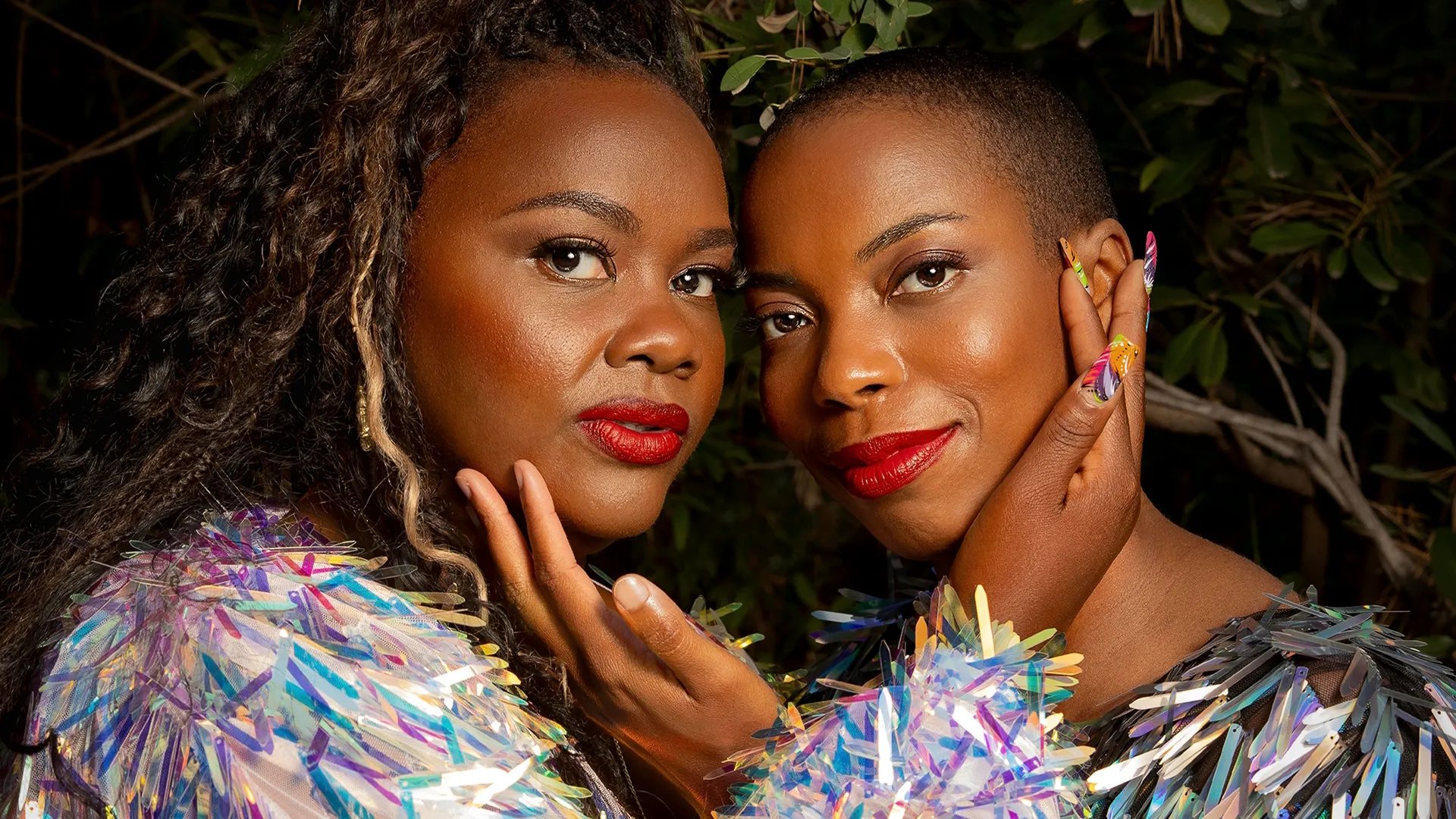 Nicole Byer and Sasheer Zamata from the Best Friends podcast
