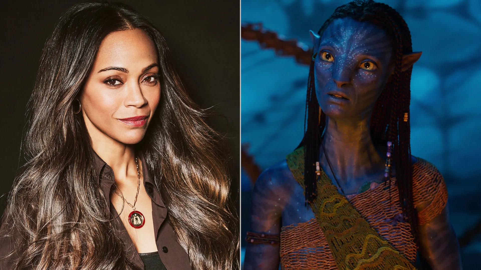 Zoe Saldaña as Neytiri in Avatar: Fire and Ash, 20th Century Studios